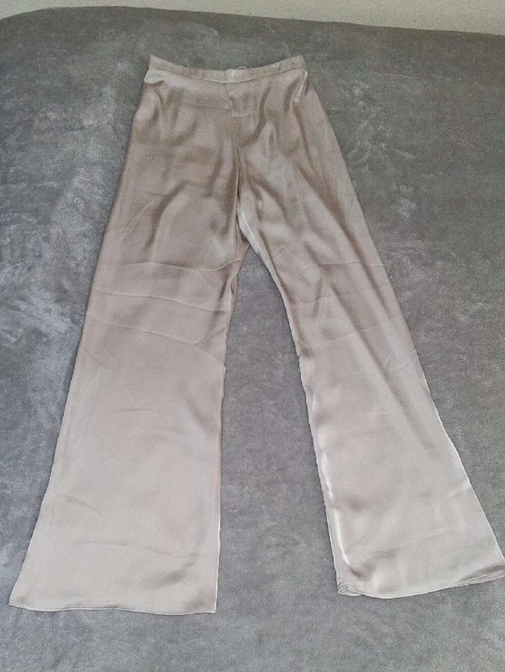 3 Cotton On Wide Leg Pull-On Pants in Brown, Cream, and Tan.